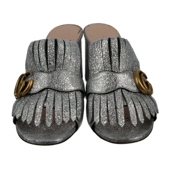 Gucci Leather Mules - Picture 2 of 5